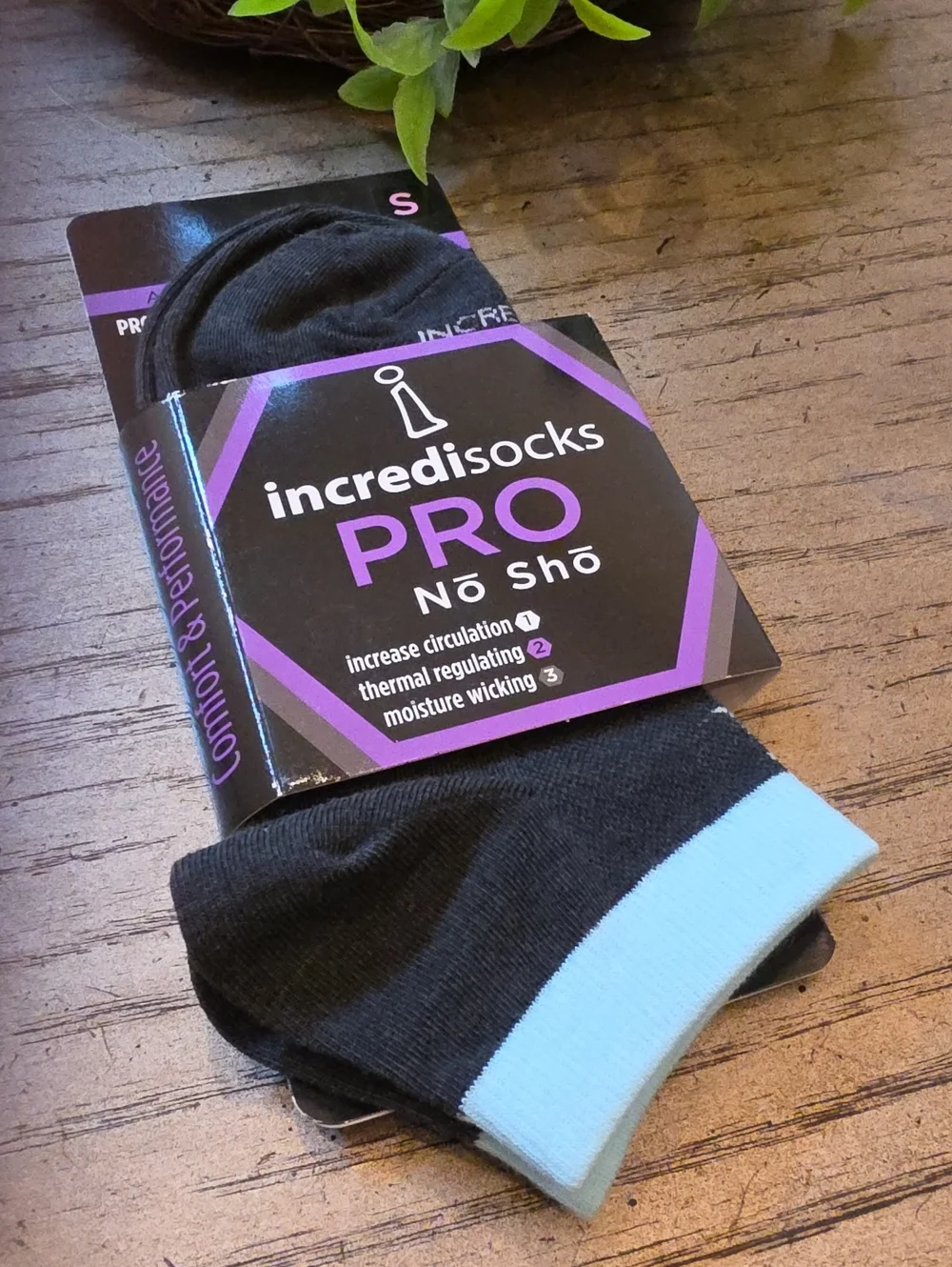 Incredisocks Pro No Show Size S NWT